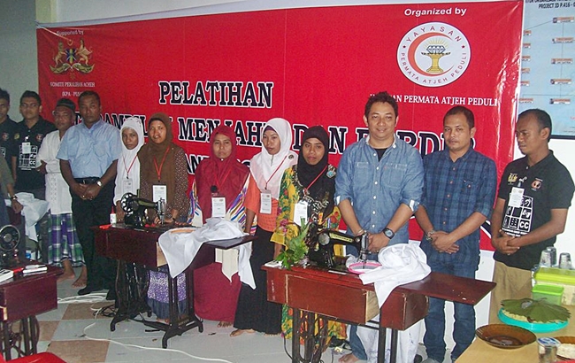 YPAP Dan KPA Pusat Adakan Pelatihan Menjahit bagi Penyandang Disabilitas