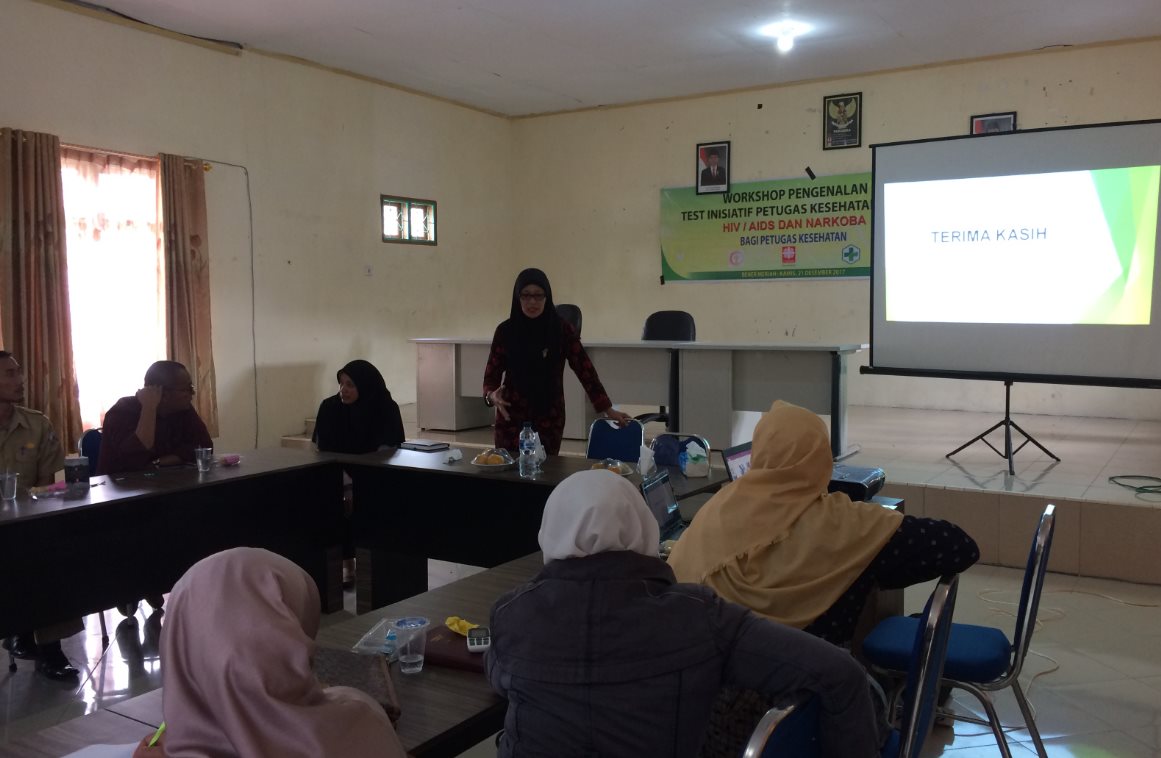 YPAP Memberikan Pelatihan TIPK Untuk Tenaga Medis Kabupaten Bener Meriah 